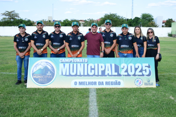 Foto - ABERTURA DO CAMPEONATO MUNICIPAL DE FUTEBOL DE CAMPO 2025