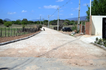 Foto - entrega de pavimentação