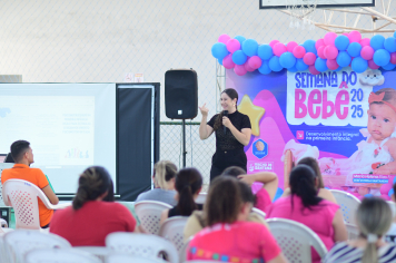Foto - OFICINA COM AS FAMÍLIAS - SEMANA DO BEBÊ