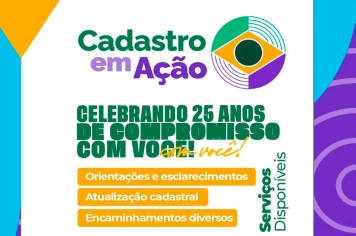 CADASTRO EM AÇÃO CHEGANDO NAS COMUNIDADES! 