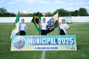 Foto - ABERTURA DO CAMPEONATO MUNICIPAL DE FUTEBOL DE CAMPO 2025