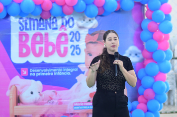 Foto - OFICINA COM AS FAMÍLIAS - SEMANA DO BEBÊ
