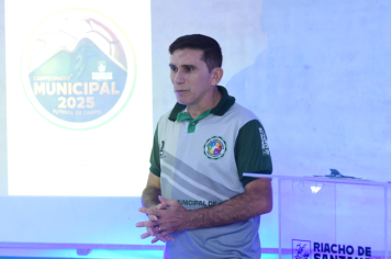 Foto - CONGRESSO TÉCNICO - CAMPEONATO MUNICIPAL DE CAMPO 2025