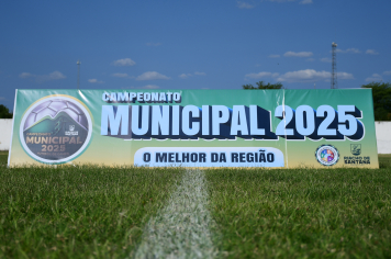 Foto - ABERTURA DO CAMPEONATO MUNICIPAL DE FUTEBOL DE CAMPO 2025