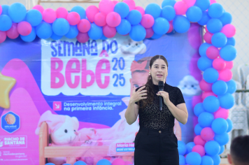 Foto - OFICINA COM AS FAMÍLIAS - SEMANA DO BEBÊ