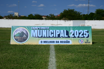 Foto - ABERTURA DO CAMPEONATO MUNICIPAL DE FUTEBOL DE CAMPO 2025
