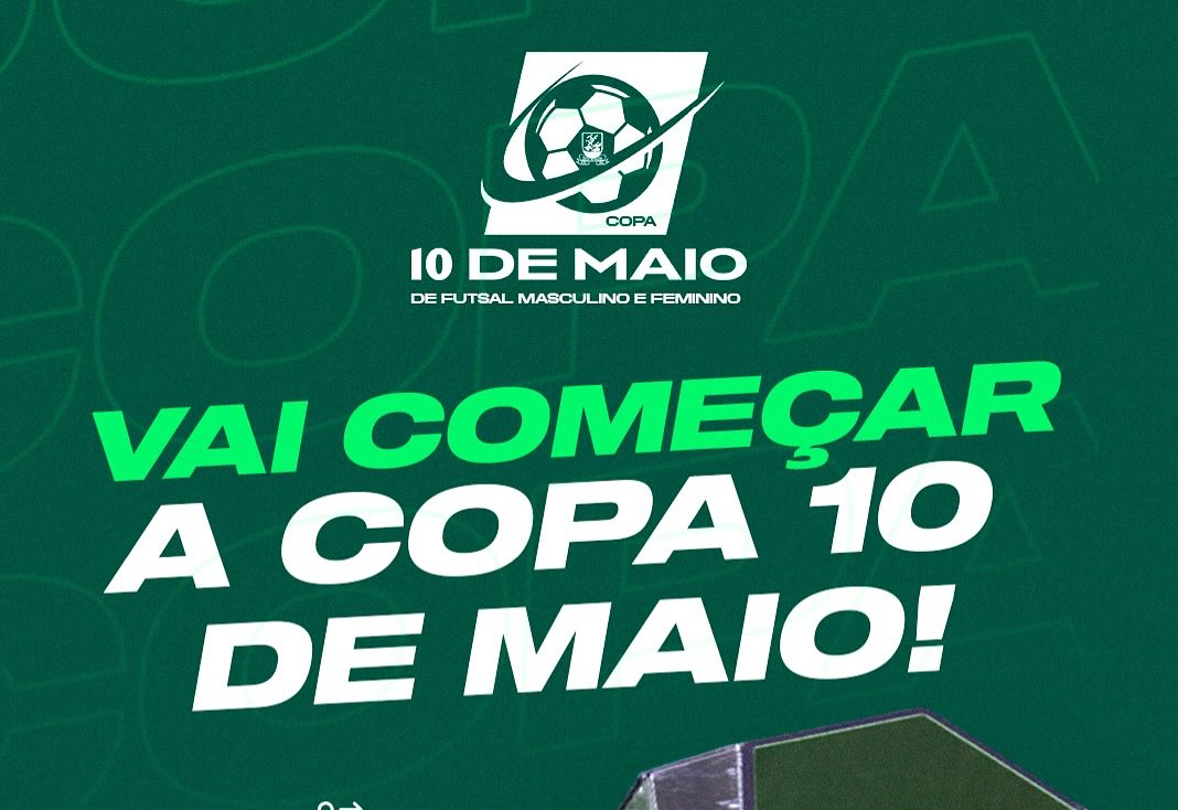 Copa 10 de Maio tem início neste sábado com disputas emocionantes! ⚽