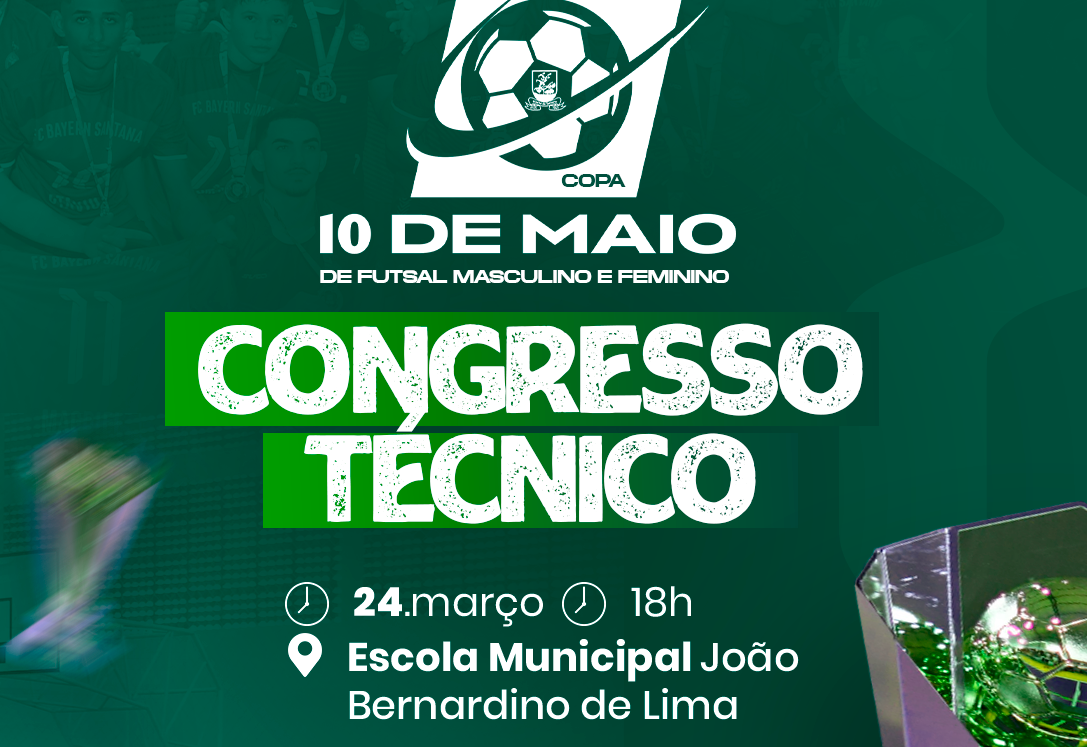 Copa 10 de Maio: Congresso Técnico Definirá Detalhes da Competição