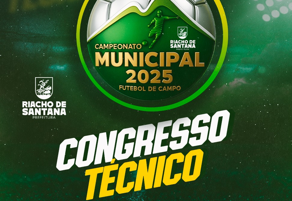 Vem aí o Campeonato Municipal de Futebol de Campo!